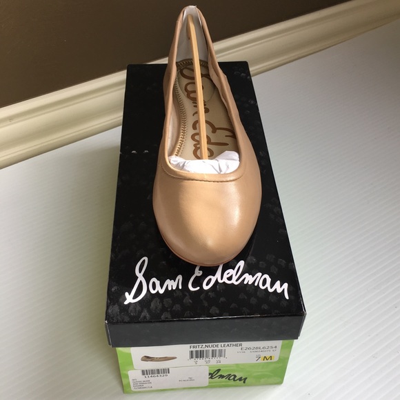 NWT Sam Edelman Leather Flats Size 7.5 8 8.5 - Picture 4 of 5